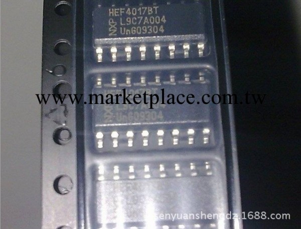 HEF4017BT SOP16原裝NXP 5級約翰遜計數器邏輯IC正品現貨工廠,批發,進口,代購