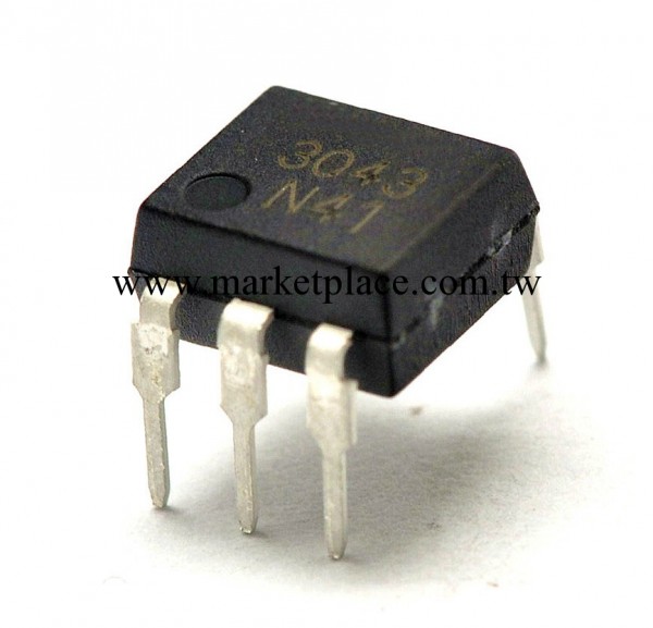 直插IC芯片MOC3043 光電耦合器Z-X 雙向  控矽驅動器 質量保證工廠,批發,進口,代購