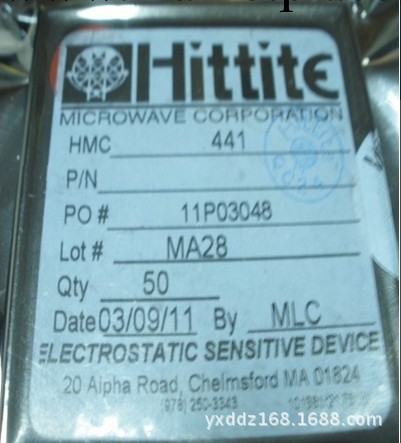 HMC441中功率放大器芯片，6 - 18 GHz的批發・進口・工廠・代買・代購