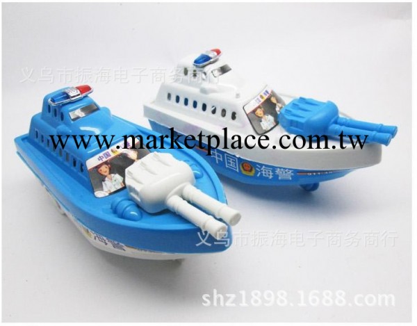 拉線輪船 中國海警 拉線玩具會跑帶響鈴的輪船 地攤貨源熱賣批發工廠,批發,進口,代購