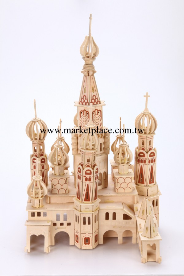 丹妮玩具 聖彼得堡模型 3D木質立體拼圖拼版  廠傢直銷工廠,批發,進口,代購