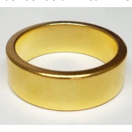 廠傢供應強磁戒指磁性戒指金黃色魔戒批發磁戒工廠,批發,進口,代購