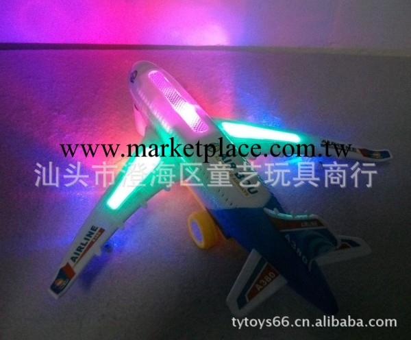 TY745  空中巴士 電動玩具飛機 燈光音樂玩具飛機 淘寶熱銷工廠,批發,進口,代購