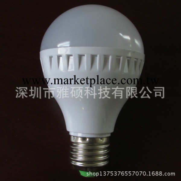 LED燈泡 塑殼球泡燈 LED節能燈 塑料外殼 高亮 足瓦工廠,批發,進口,代購