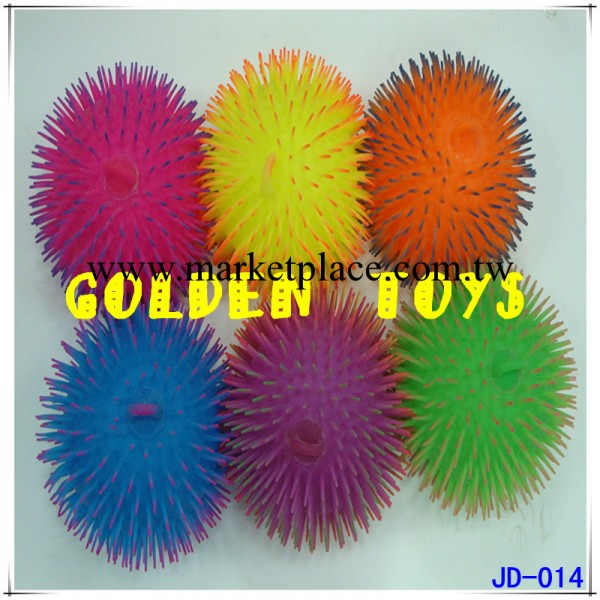 供應－雙色閃光毛毛球(圖),軟膠玩具工廠,批發,進口,代購