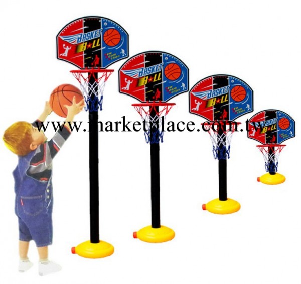 JY2223A塑料板可升降籃球架 配籃球打氣筒 體育運動休閒玩具工廠,批發,進口,代購