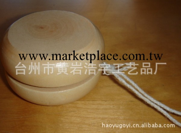 廠傢促銷禮品木制卡通DIY原木白坯溜溜球YOYO工廠,批發,進口,代購