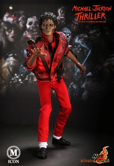 動漫玩具動漫影視主題玩具支持混批HotToys HT MJ 傑克遜 Michael工廠,批發,進口,代購