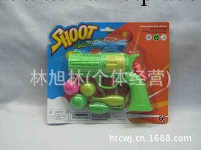 批發兒童射擊運動玩具槍柯爾特火箭隊乒乓球槍吸板三色混裝(L5系)工廠,批發,進口,代購