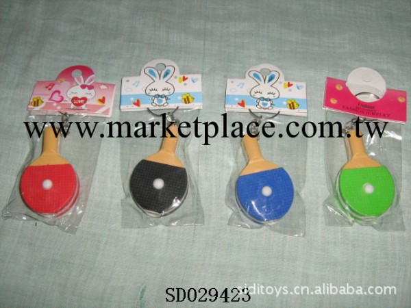 供應熱賣新款兒童玩具LED乒乓球拍匙扣（綠、藍、黑、紅）工廠,批發,進口,代購