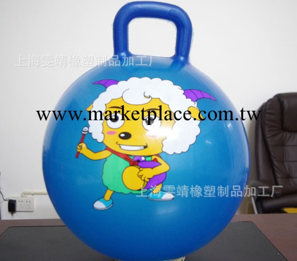 上海產18英寸45厘米PVC手提球,喜羊羊系列圖案網店雙11貨源工廠,批發,進口,代購