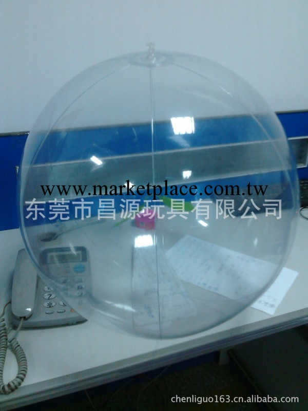 【免費提供打樣】專業生產6片pvc透明球沙灘球批發・進口・工廠・代買・代購