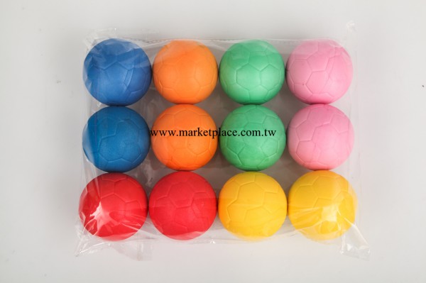廠傢供應本色足球海洋球 直銷多色橡膠海洋球 海洋球定做批發批發・進口・工廠・代買・代購
