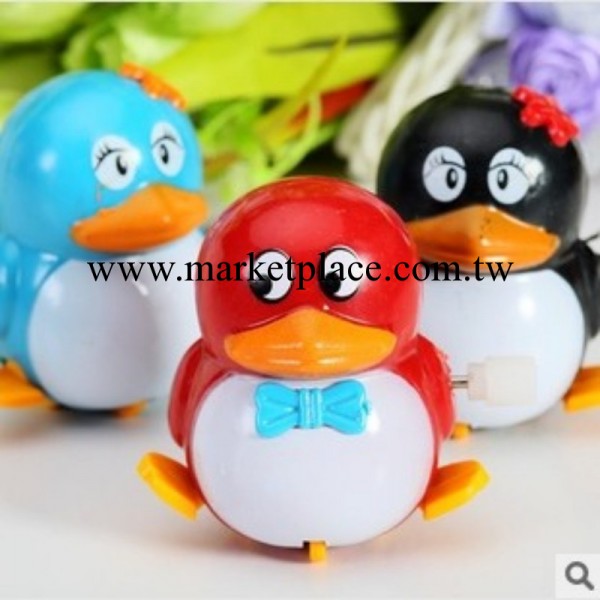 嬰兒可愛QQ企鵝發條玩具  10元店貨源玩具 擺客中國工廠,批發,進口,代購