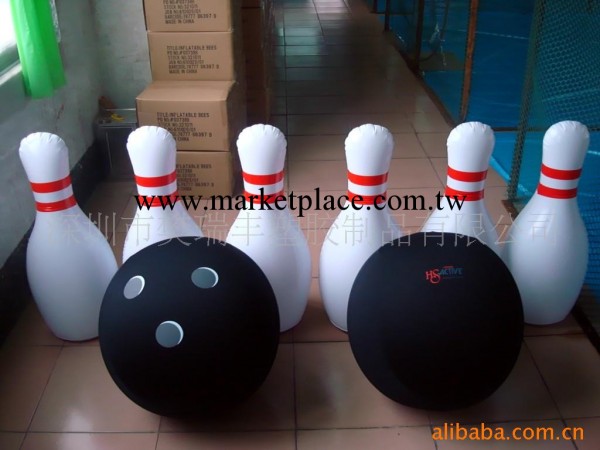 供應充氣保齡球,PVC充氣玩具,充氣運動產品sjsyr u g工廠,批發,進口,代購