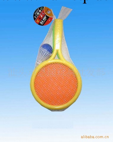 供應熱賣新款體育類玩具網球拍配一粒圓球一粒羽毛球工廠,批發,進口,代購