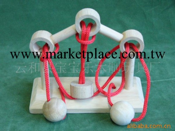 智力解繩-木制玩具益智玩具-成人玩具-教育玩具批發・進口・工廠・代買・代購