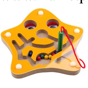 兒童小海星迷宮 運筆磁性益智玩具 鐵珠子迷宮 走位木制玩具工廠,批發,進口,代購