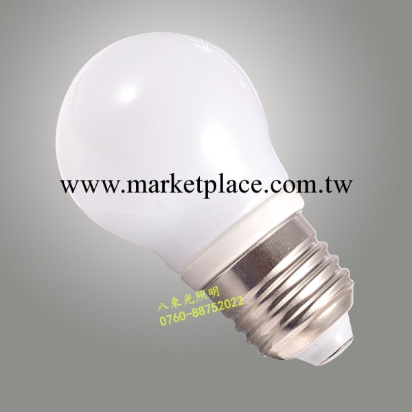新款COB 陶瓷球泡燈3W led球泡燈 陶瓷燈工廠,批發,進口,代購