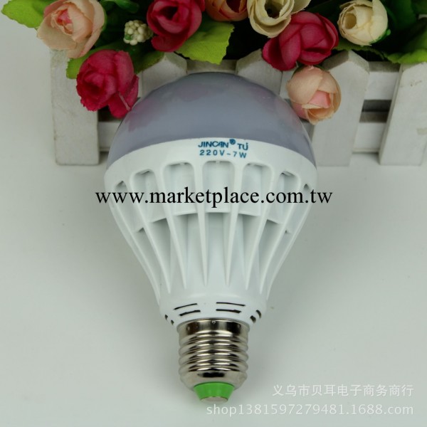 工廠特價 LED節能燈泡LED球泡燈3W/5W/7W/E27螺口室內照明工廠,批發,進口,代購