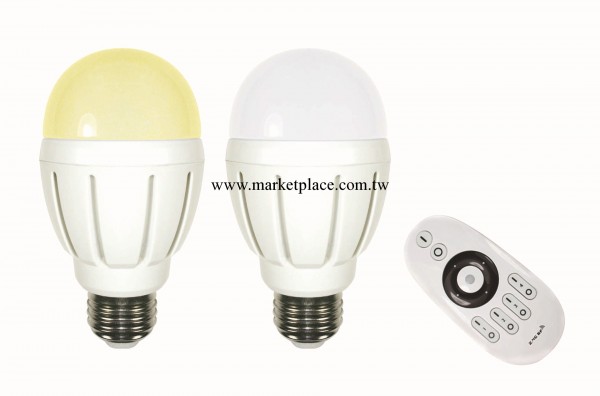 無線分區域遙控led球泡燈 智能分組調色溫球泡燈 wifi智能遙控燈工廠,批發,進口,代購