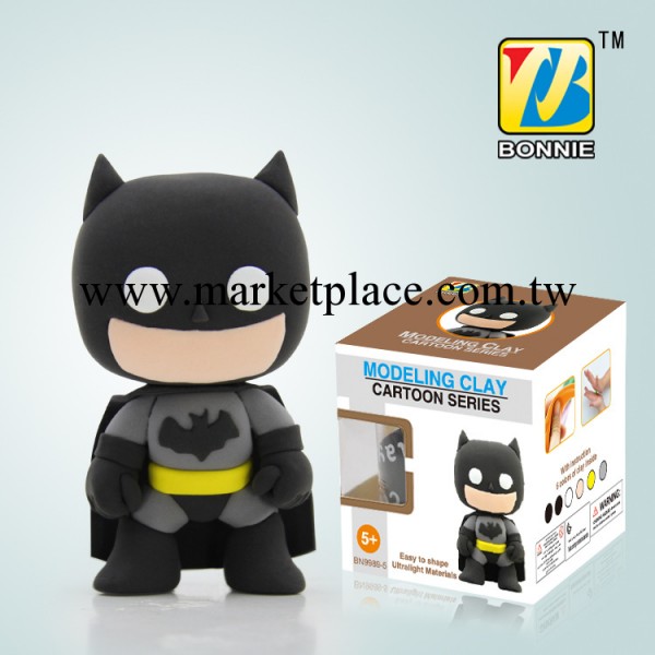邦尼2014年新款彩泥 英雄聯盟超輕黏土系列 蝙蝠俠 BN9989-5工廠,批發,進口,代購