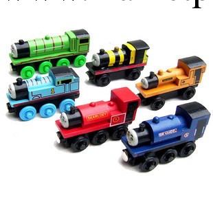火車軌道玩具木制磁性小火車套裝 火車頭六款可選 單個售YWP001工廠,批發,進口,代購