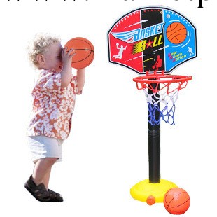 小額批發兒童掛式投籃框籃球架配籃球配打氣筒親子運動玩具12CM高工廠,批發,進口,代購