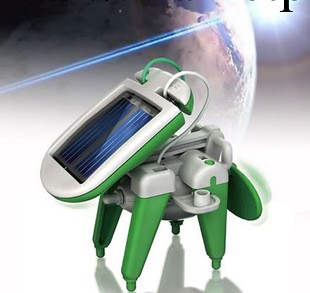 創意六合一6合1太陽能玩具 太陽能拼裝益智玩具 組裝玩具車工廠,批發,進口,代購
