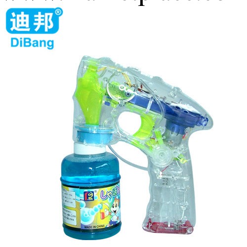 迪邦-4 全自動透明音樂電動泡泡槍 發光玩具吹泡泡水地攤益智玩具工廠,批發,進口,代購