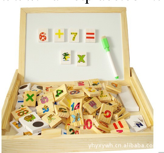 多功能學習盒 算術多米諾 雙麵磁性畫板 益智玩具YX328工廠,批發,進口,代購