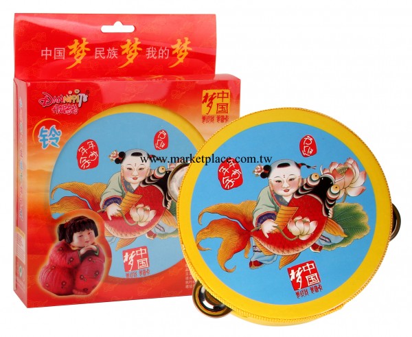 丹妮奇特 中國夢鈴鼓（9款混裝） 木質玩具 兒童益智玩具廠傢招商工廠,批發,進口,代購