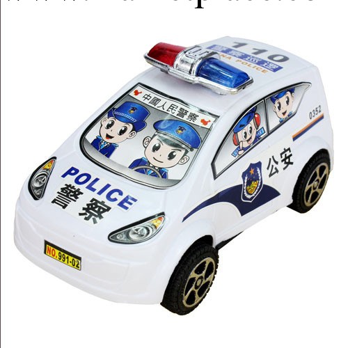 義烏商貿城批發拉線白色小警車 兒童拉線玩具車 地攤熱銷貨源批發工廠,批發,進口,代購