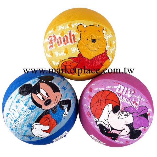 Disney 迪士尼 正品 兒童 橡膠 籃球 3#籃球 DA1004-A/B/C批發・進口・工廠・代買・代購