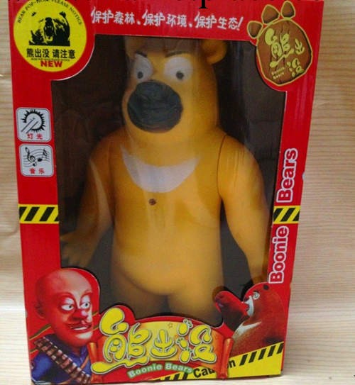 新款電動熊出沒會說話的熊大熊二創意兒童玩具熱賣地攤貨源批發工廠,批發,進口,代購