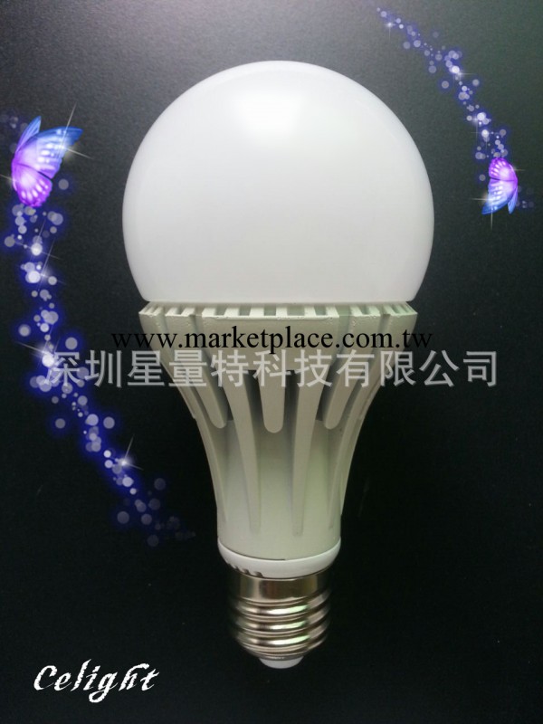 供應LED球泡燈 9w-12w壓鑄鋁球泡燈 270°大角度發光led球泡燈工廠,批發,進口,代購