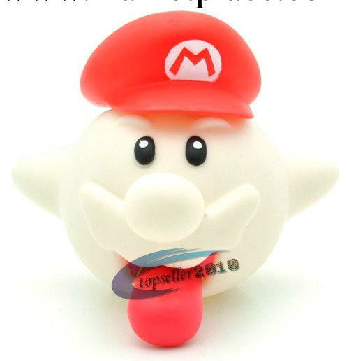 Super Mario 超級瑪麗 紅帽馬裡奧幽靈塑膠公仔 擺件 MS609工廠,批發,進口,代購