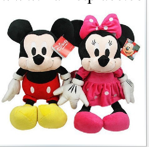 米老鼠毛絨玩具 迪斯尼Disney情侶米妮米奇公仔工廠,批發,進口,代購
