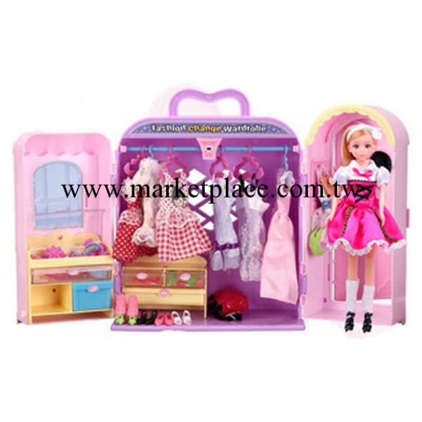 正品樂吉兒芭比玩具 夢幻衣櫥可兒洋娃娃禮盒套裝 樂吉兒H21C零售工廠,批發,進口,代購
