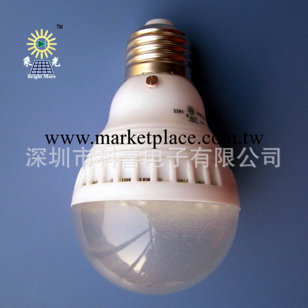 BrightMore/乘光LED/純光控LED節能照明球泡燈/2瓦磨砂罩節能燈泡批發・進口・工廠・代買・代購