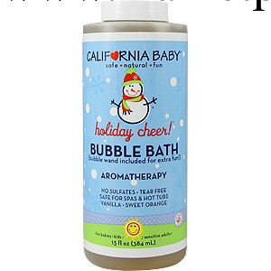 California Baby 加州寶寶嬰幼兒沐浴液 歡呼泡泡沐浴液- 13工廠,批發,進口,代購
