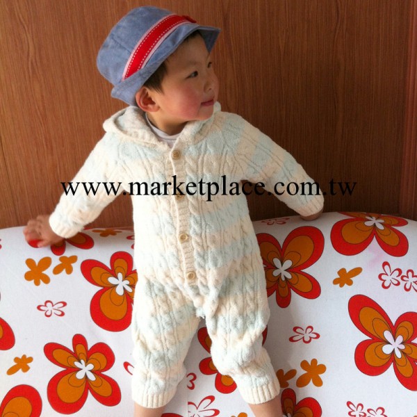日本軟綿綿同款 2013新款 兒童針織連衣褲舒適兒童爬服批發工廠,批發,進口,代購