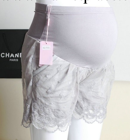 2014春夏新款蕾絲花邊大碼可調節孕婦純棉短褲 清新涼爽工廠,批發,進口,代購