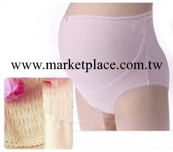 2014韓版孕婦裝孕婦托腹內褲 新款樹皮皺皺孕婦內褲 全棉腰部可調工廠,批發,進口,代購
