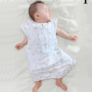 西松屋93cm睡袋 加長6層紗佈睡袋 寶寶空調睡袋兒童防踢被工廠,批發,進口,代購