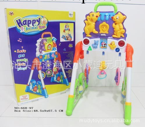 嬰兒健身架（有燈光音樂）3*AA 塑料玩具  嬰兒玩具 兒童玩具批發・進口・工廠・代買・代購