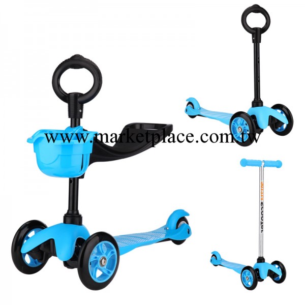 國產米高款MIRCO Mini Scooter 三合一三輪滑板車工廠,批發,進口,代購