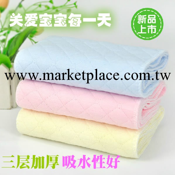 【新品】正品促銷 彩色生態棉尿佈三層寶寶尿片46*17cm工廠,批發,進口,代購
