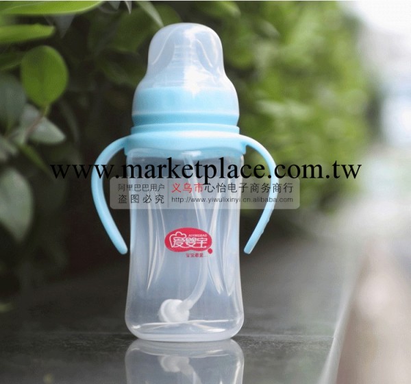 高級有柄自動PP奶瓶 不含又酚A 寬口徑300ML 母乳實感9002工廠,批發,進口,代購