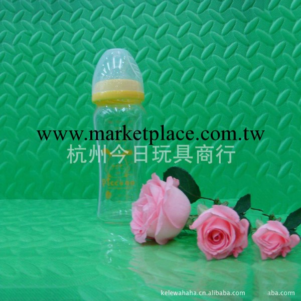 比卡諾仿真乳感 寬口徑弧形晶鉆玻璃奶瓶260ml PO-8265工廠,批發,進口,代購